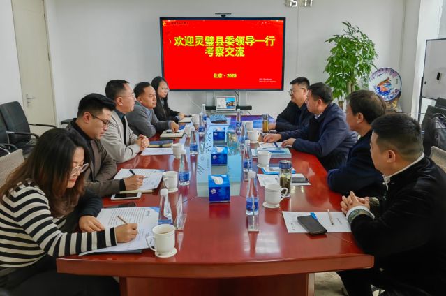 灵璧县领导到访集团，共谋项目合作新机遇